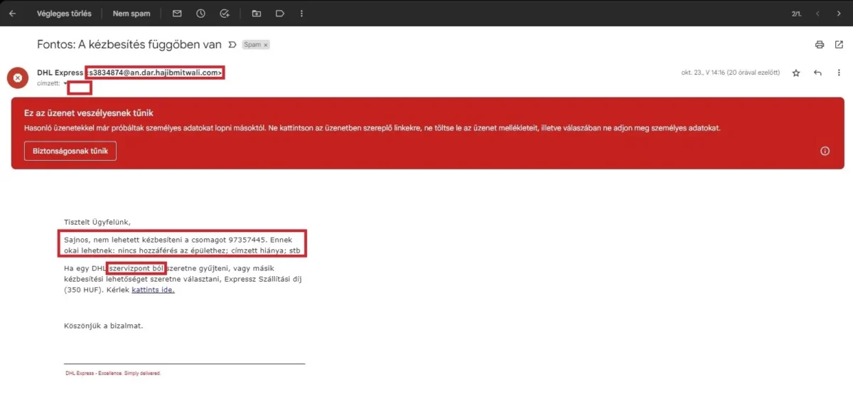 Phresh-IT - Az-állati webmester | Blog | Hamis, adathalász emailek