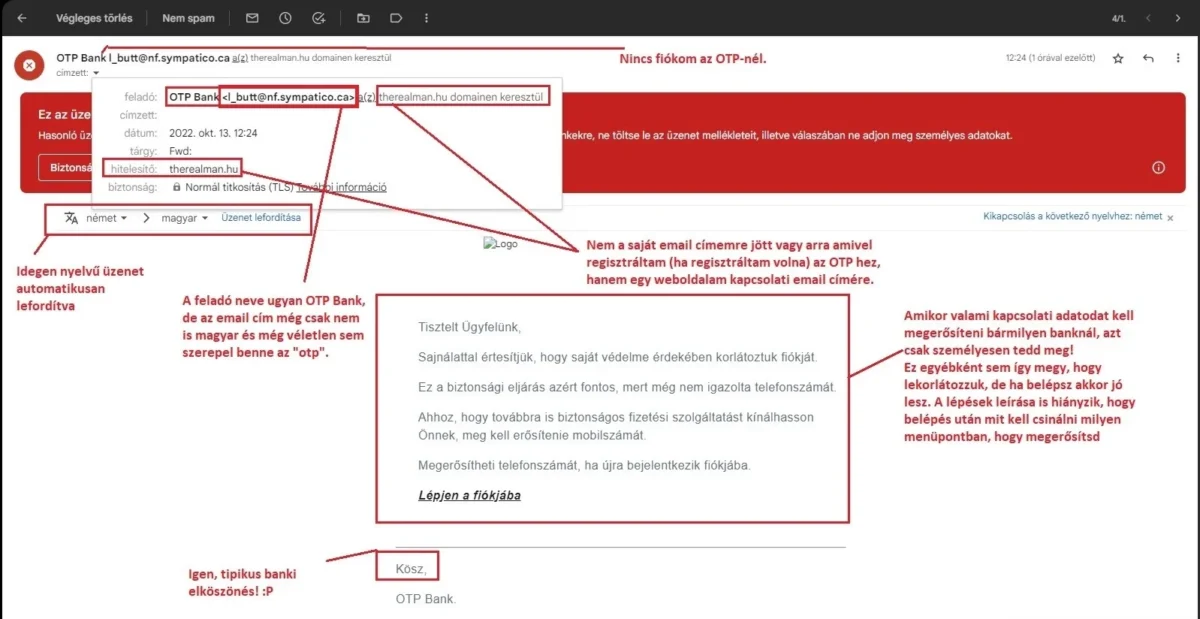 Phresh-IT - Az-állati webmester | Blog | Hamis, adathalász emailek