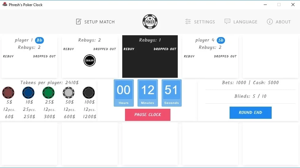 Phresh-IT - Az-állati webmester | Termékek | Poker Clock