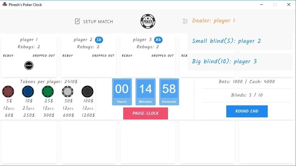 Phresh-IT - Az-állati webmester | Termékek | Poker Clock